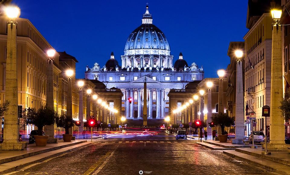 Площадь Святого Петра в Ватикане&nbsp;