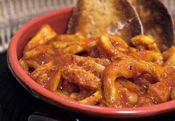 мясо по римски Триппа алла романа.